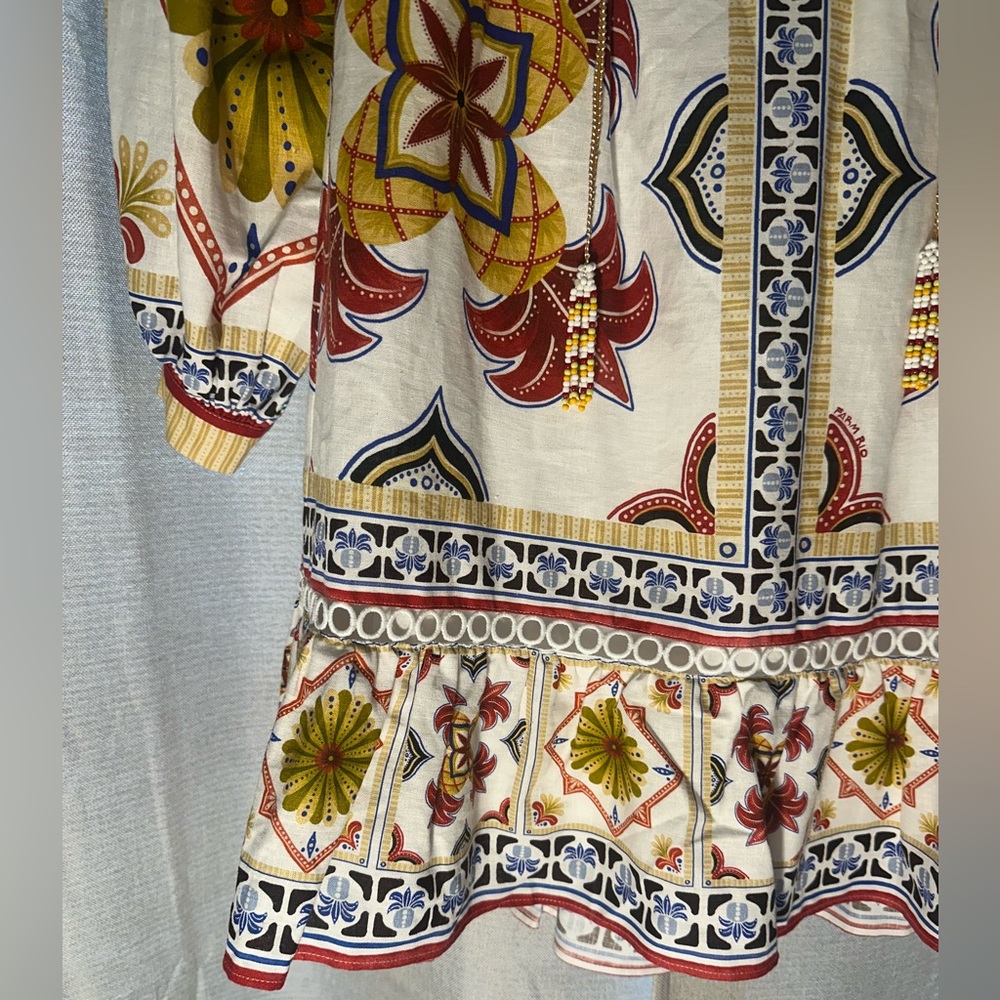 FARM Rio Multicolor Long Sleeve Dress - Picture 6 of 8